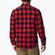 Columbia Flare Gun Fleece ανδρικό πουκάμισο κόκκινο/μαύρο 1866624 3
