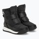 Sorel Whitney II Strap WP παιδικές μπότες χιονιού μαύρο/θαλασσινό αλάτι 4