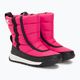 Sorel Outh Whitney II Puffy Mid παιδικές μπότες χιονιού cactus pink/black 4