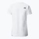 Γυναικείο μπλουζάκι για πεζοπορία The North Face Easy λευκό NF0A4T1QFN41 9
