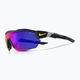 Ανδρικά γυαλιά ηλίου Nike Show X3 Elite L μαύρο ματ/βολτ/χρωματιστά πεδίου