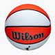 Wilson WNBA Authentic Series Outdoor πορτοκαλί/λευκό παιδικό μπάσκετ μέγεθος 5 4