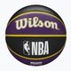 Wilson NBA Team Tribute Los Angeles Lakers μπάσκετ WTB1300XBLAL μέγεθος 7 2