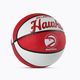 Wilson NBA Team Retro Mini Atlanta Hawks μπάσκετ WTB3200XBATL μέγεθος 3 2