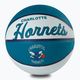 Wilson NBA Team Retro Mini Charlotte Hornets μπάσκετ WTB3200XBCHA μέγεθος 3
