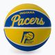 Wilson NBA Team Retro Mini Indiana Pacers μπάσκετ WTB3200XBIND μέγεθος 3