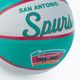 Wilson NBA Team Retro Mini San Antonio Spurs μπάσκετ WTB3200XBSAN μέγεθος 3 3