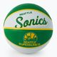 Wilson NBA Team Retro Mini Seattle SuperSonics μπάσκετ WTB3200XBSEA μέγεθος 3