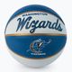 Wilson NBA Team Retro Mini Washington Wizards μπάσκετ WTB3200XBWAS μέγεθος 3 2