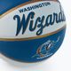 Wilson NBA Team Retro Mini Washington Wizards μπάσκετ WTB3200XBWAS μέγεθος 3 3