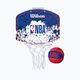 Ταμπλό μπάσκετ Wilson NBA RWB Mini Hoop μπάσκετ μπλε WTBA1302NBARD 4