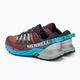 Merrell Agility Peak 4 γυναικεία παπούτσια για τρέξιμο μπορντό-μπλε J067546 3