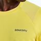 Ανδρικό Saucony Elevate κίτρινο πουκάμισο για τρέξιμο SAM800331-SL 3