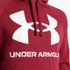 Ανδρικό φούτερ Under Armour Rival Fleece Big Logo HD hoodie κόκκινο και λευκό 1357093 3