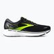 Brooks Ghost 14 ανδρικά παπούτσια για τρέξιμο μαύρο-πράσινο 1103691D047 2
