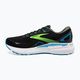 Brooks Adrenaline GTS 23 μαύρα/αιγαιοπελαγίτικος ωκεανός/πράσινα ανδρικά παπούτσια για τρέξιμο 13