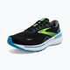 Brooks Adrenaline GTS 23 μαύρα/αιγαιοπελαγίτικος ωκεανός/πράσινα ανδρικά παπούτσια για τρέξιμο 16