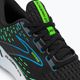Brooks Glycerin GTS 20 ανδρικά παπούτσια για τρέξιμο μαύρο/ωκεανός Χαβάης/πράσινο 8