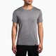 Ανδρικό μπλουζάκι Brooks Luxe htr charcoal running shirt