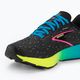 Brooks Launch 10 γυναικεία παπούτσια τρεξίματος μαύρο/νύχτα/μπλε 7
