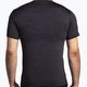 Ανδρικό μπλουζάκι Brooks Luxe htr deep black running shirt 2