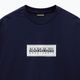 Ανδρικό μπλουζάκι Napapijri S-Box Logo blu marine 3