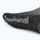 Smartwool Classic Hike Extra Cushion Crew κάλτσες πεζοπορίας μαύρο-γκρι SW013100001 4
