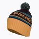 Patagonia Powder Town Beanie χειμερινό καπέλο με ρίγες πάρκου / αποξηραμένο μάνγκο 4