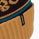 Patagonia Powder Town Beanie χειμερινό καπέλο με ρίγες πάρκου / αποξηραμένο μάνγκο 5