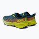 HOKA Speedgoat 5 ανδρικά παπούτσια για τρέξιμο μπλε-πράσινο 1123157-BCEP 4