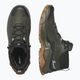 Ανδρικά παπούτσια trekking Salomon X Reveal Chukka CSWP 2 πράσινο L41763000 13