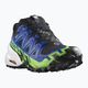 Ανδρικά παπούτσια για τρέξιμο Salomon Spikecross 6 GTX μαύρο/surf the web/green gecko 9