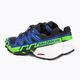 Ανδρικά παπούτσια για τρέξιμο Salomon Spikecross 6 GTX μαύρο/surf the web/green gecko 3