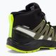 Salomon Xa Pro V8 Mid CSWP παιδικές μπότες πεζοπορίας μαύρο/βαθιά πράσινη/y 9