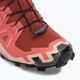 Salomon Speedcross 6 γυναικεία παπούτσια τρεξίματος από δέρμα αγελάδας/μαύρο/αγγλικό τριαντάφυλλο 10