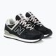 New Balance ML574 μαύρο NBML574EVB ανδρικά παπούτσια 4