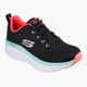 Γυναικεία αθλητικά SKECHERS D'Lux Walker Let It Glow μαύρο/μιντό παπούτσια