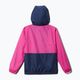 Columbia παιδικό Back Bowl Hooded Windbreaker μπουφάν με κουκούλα ροζ και μπλε 2031582695 2