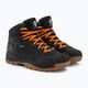 Columbia Newton Ridge BC ανδρικές μπότες πεζοπορίας μαύρο/φωτεινό πορτοκαλί 4