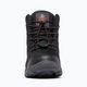 Columbia FAIRBANKS Omni-Heat Νεανικές μπότες πεζοπορίας μαύρο/κόκκινο χρώμα 14
