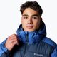 Ανδρικό Columbia Pike Lake II Hooded mountain blue/ collegiate navy πουπουλένιο μπουφάν με κουκούλα 7