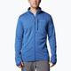 Columbia Park View Fleece FZ mountain blue ανδρικό φούτερ για πεζοπορία