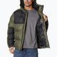 Ανδρικό Columbia Pike Lake II Hooded πέτρινο πράσινο/ καρχαρίας 399 πουπουλένιο μπουφάν με κουκούλα 6