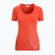Icebreaker Tech Lite II Scoop Plume γυναικείο πουκάμισο trekking κόκκινο IB0A56NU7291 6