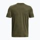 Ανδρικό μπλουζάκι Under Armour Sportstyle Left Chest marine green/black 5
