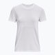Under Armour Seamless Stride γυναικείο μπλουζάκι για τρέξιμο λευκό 1375698
