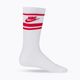 Κάλτσες προπόνησης Nike Sportswear Everyday Essential λευκές και κόκκινες DX5089-102 2