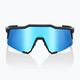 100% Speedcraft ματ μαύρο/υπέροχο μπλε πολυστρωματικό καθρέφτη γυαλιά ποδηλασίας 60007-00004 8