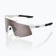 100% Speedcraft γυαλιά ποδηλασίας με ματ λευκό/υπέροχο ασημί καθρέφτη 60007-00006 7