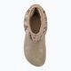 Γυναικείες μπότες χιονιού Crocs Classic Neo Puff Shorty mocha/mushroom 5